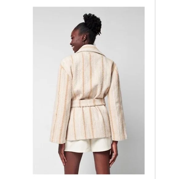 Faherty June Lake Jacket in Sand Dune Brown, Sz L - Picture 2 of 11